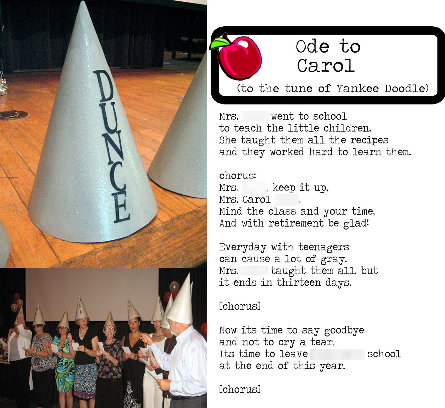 School Teacher Retirement Party Ideas
 school themed centerpiece