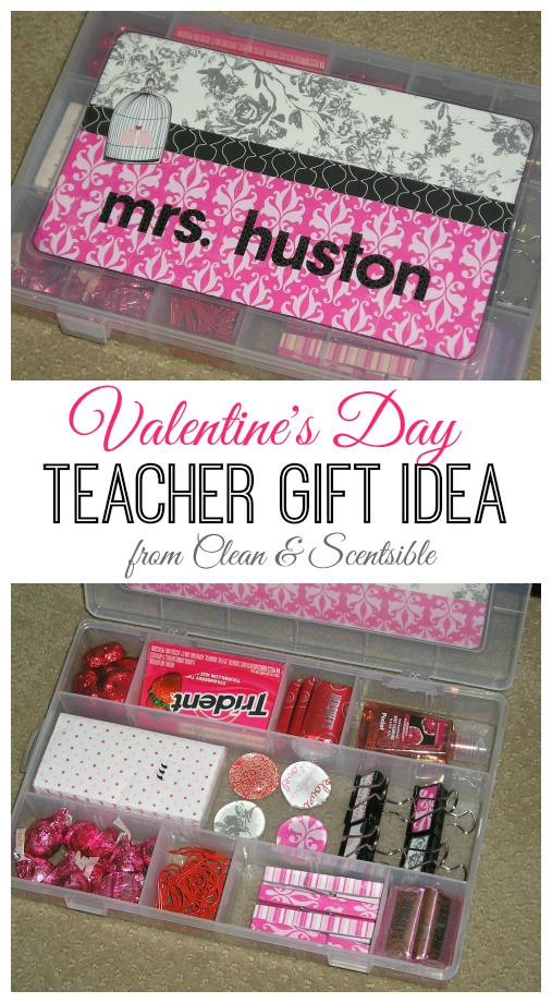 School Valentine Gift Ideas
 Valentine s Day Teacher Gift Clean and Scentsible