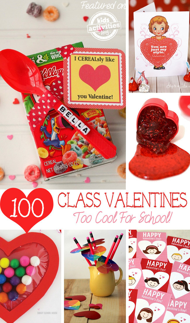 School Valentine Gift Ideas
 Kids Valentines for School