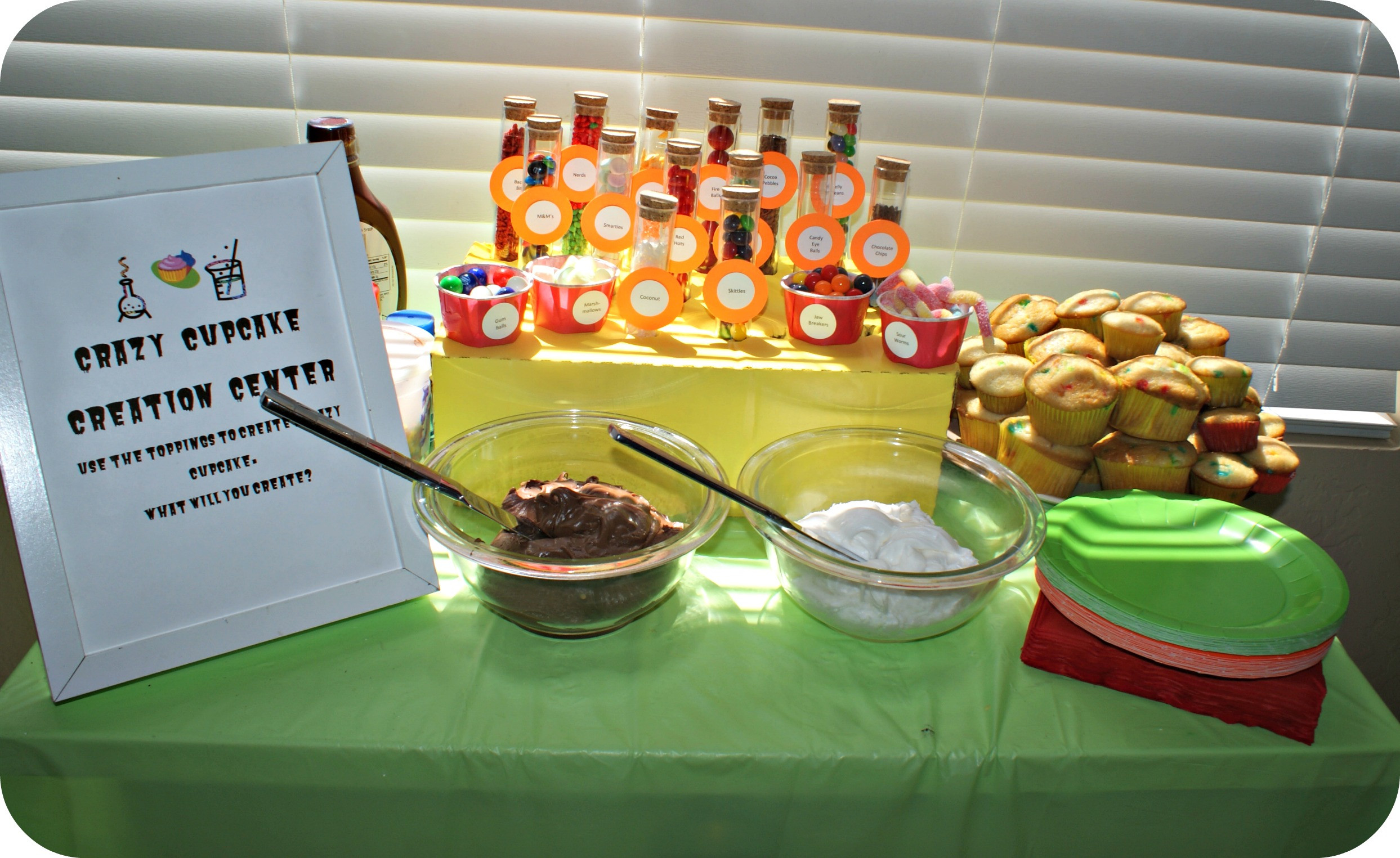 Science Party Food Ideas
 Mad Science Birthday Party The Decor & Food