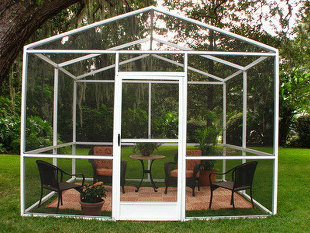 Screened In Backyard
 A Screened Enclosure You Can Afford Outdoor Patio Ideas