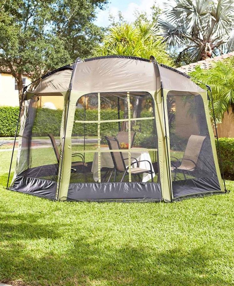 Screened In Backyard
 Outdoor Gazebo Pop Up Tent With Screen for Parties