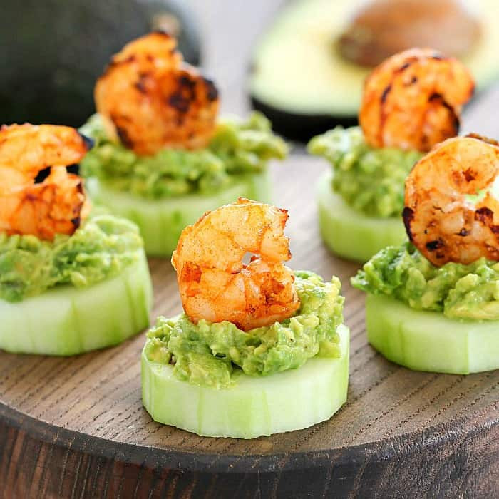 Seafood Appetizer Ideas
 Low Carb Avocado Shrimp Cucumber Appetizer Yummy Healthy