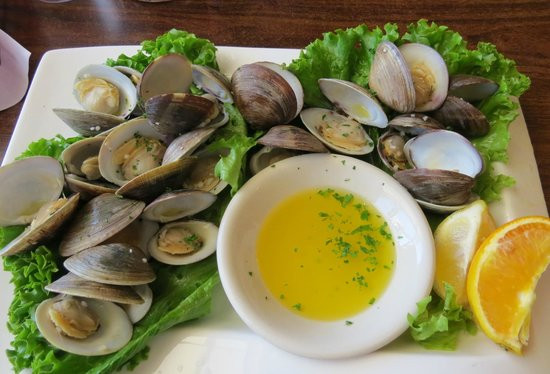 Seafood Restaurant Appetizers
 Steamed clams appetizer Picture of Tony s Seafood