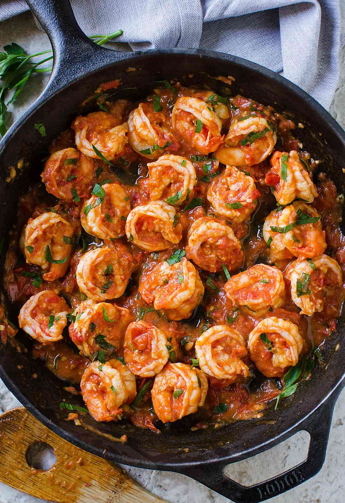 Seafood Side Dishes
 15 Minute Easy Garlic Shrimp In Tomato Sauce Video