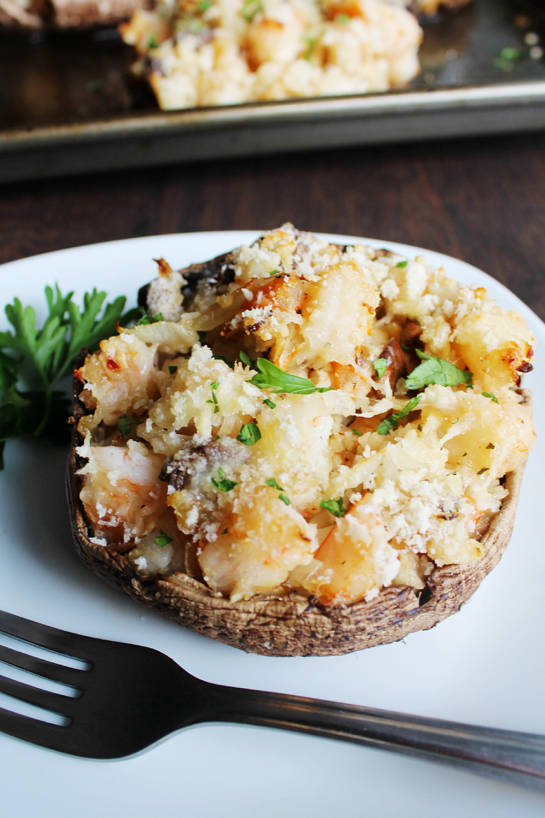 Seafood Stuffed Portobello Mushroom Recipes
 Shrimp Stuffed Portobello Mushroom Caps – The Whole Kitchen