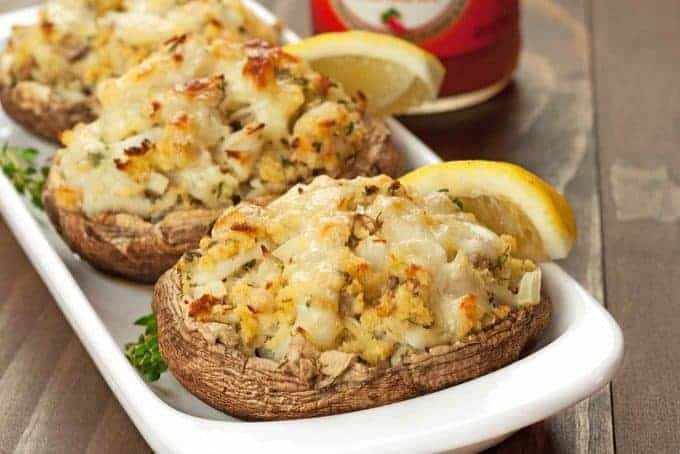 Seafood Stuffed Portobello Mushroom Recipes
 Crab Stuffed Portobello Mushrooms Recipe