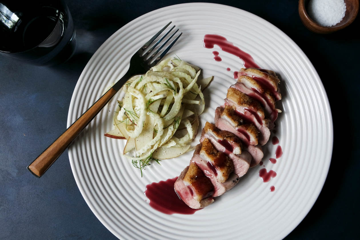 Seared Duck Breast Recipes
 Seared Duck with Smoked Blood Orange Sauce Jess Pryles