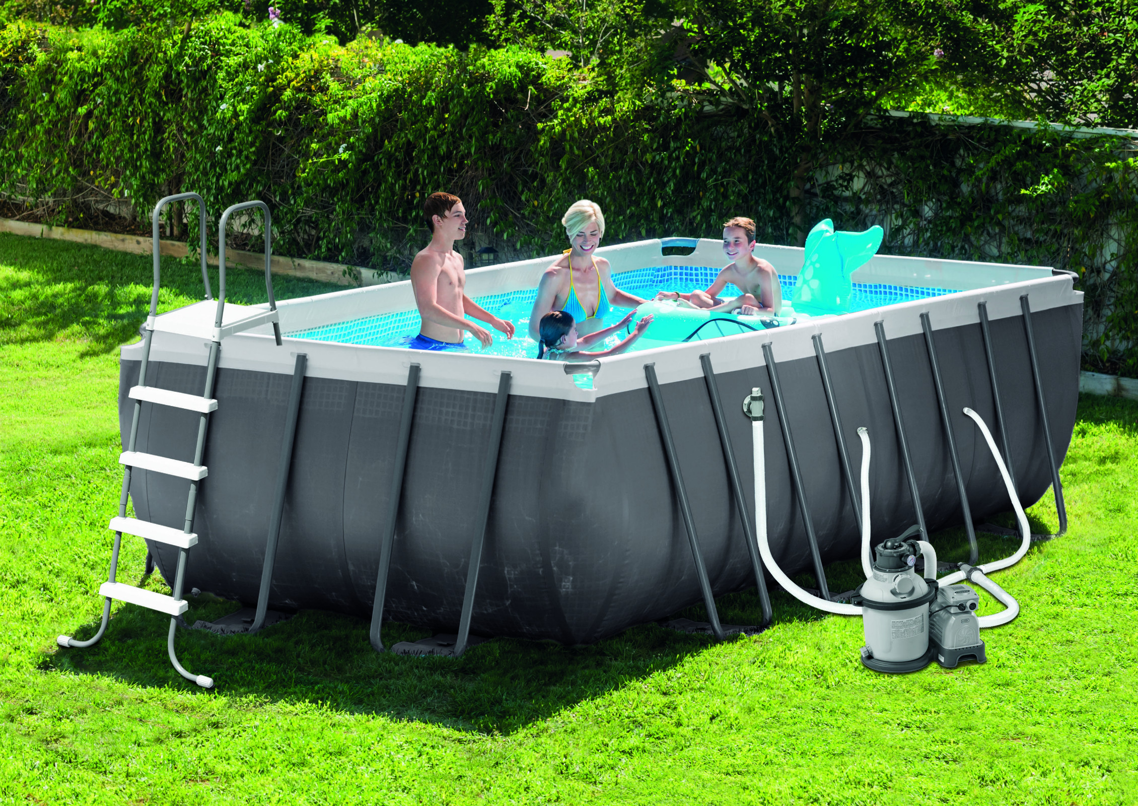 Sears Above Ground Pool
 Intex 18 x 9 x 52" Rectangular Ultra Frame Ground