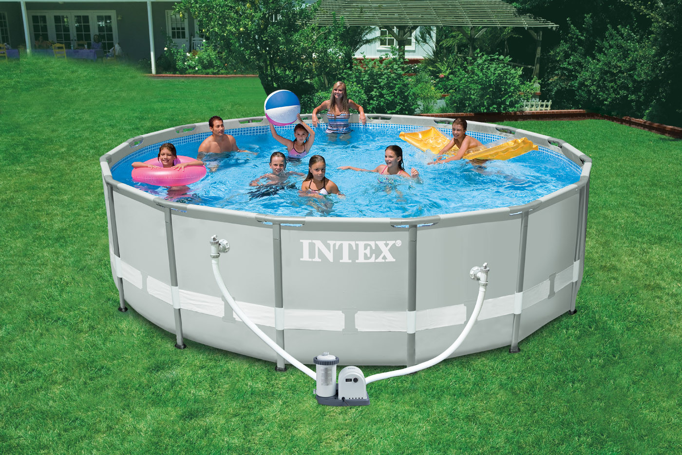 Sears Above Ground Pool
 Intex Easy Set Pool at Sears