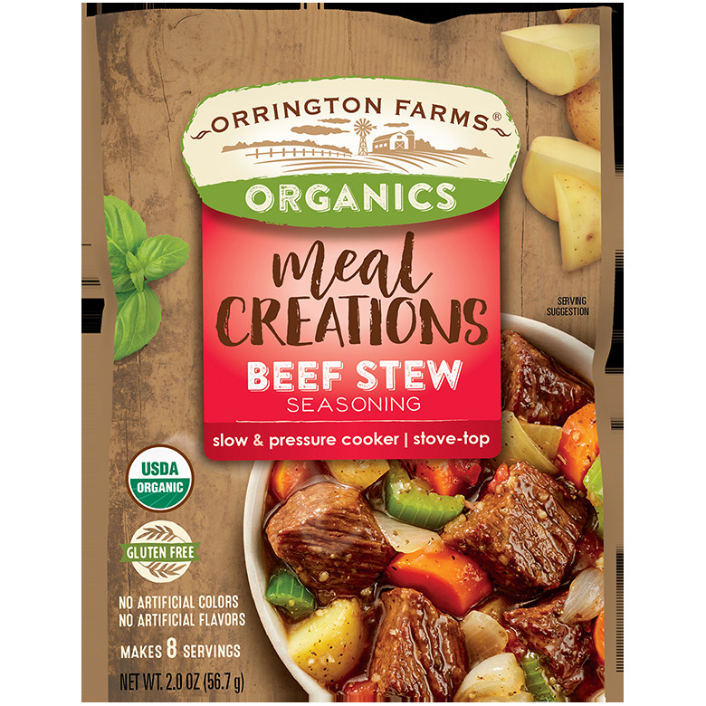 Seasonings For Beef Stew
 Orrington Farms Organics Meal CreationsTM Beef Stew