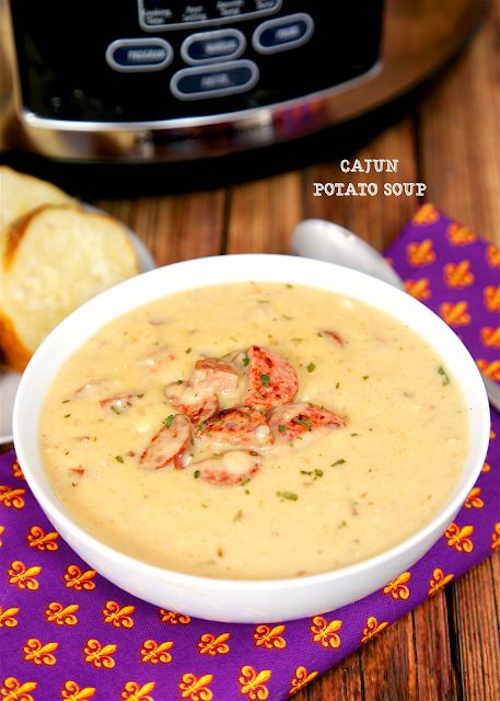 Seasonings For Potato Soup
 Slow Cooker Cajun Potato Soup easy potato soup jazzed up