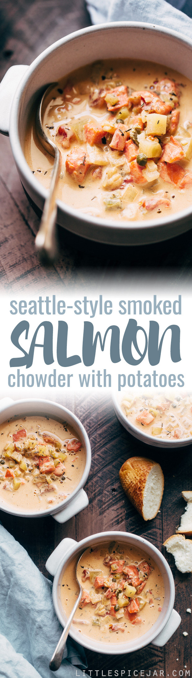 Seattle Smoked Salmon
 Seattle Style Smoked Salmon Chowder Recipe