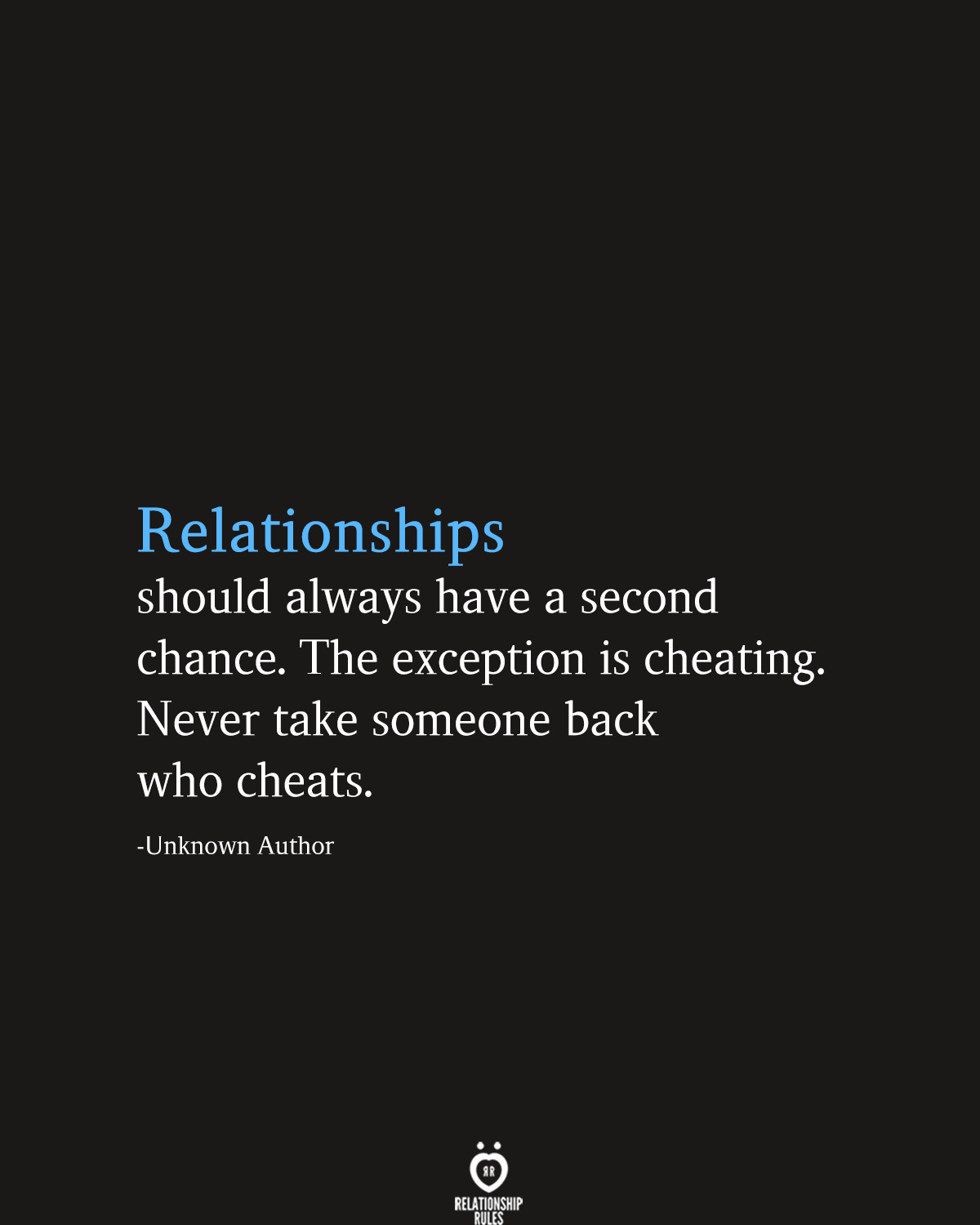 Second Chance Quotes About Relationships
 Relationships Should Always Have A Second Chance The