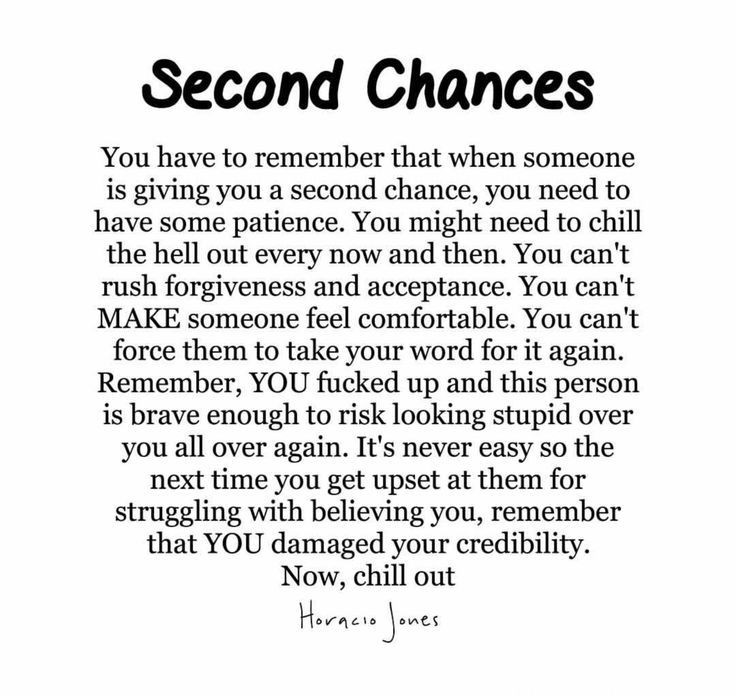 Second Chance Quotes About Relationships
 Second chances Source by jillabean25