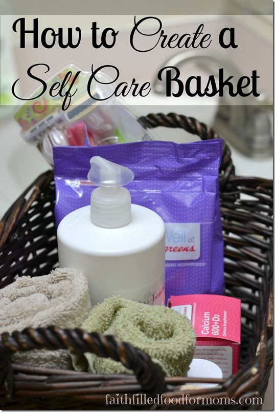Self Care Gift Basket Ideas
 How to Create a Self Care Basket for Womens Health