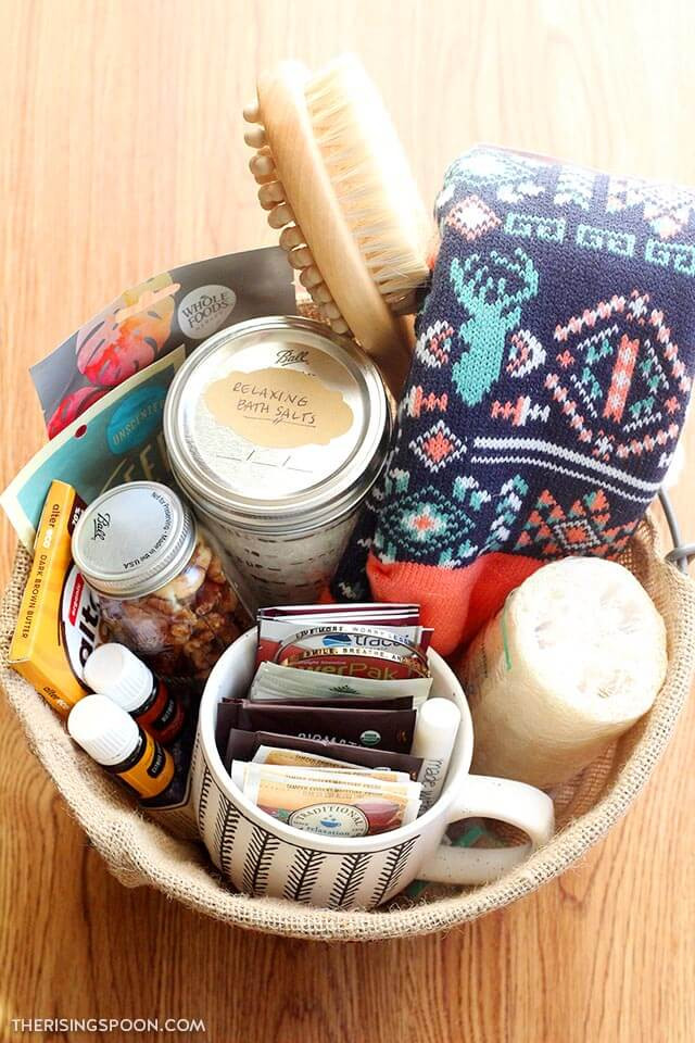 Self Care Gift Basket Ideas
 DIY Self Care Gift Basket