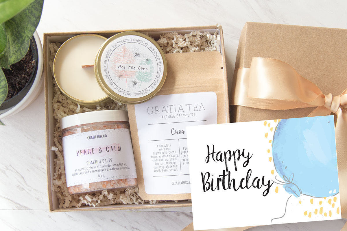 Send A Birthday Gift
 Happy Birthday Gift Box Send a Gift Gifts For Her Birthday