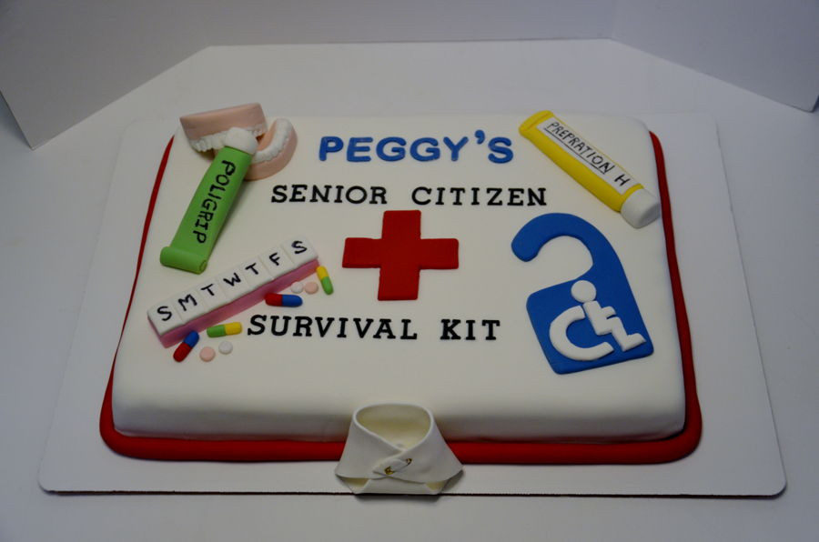 Senior Birthday Party Ideas
 Senior Citizen Cake CakeCentral