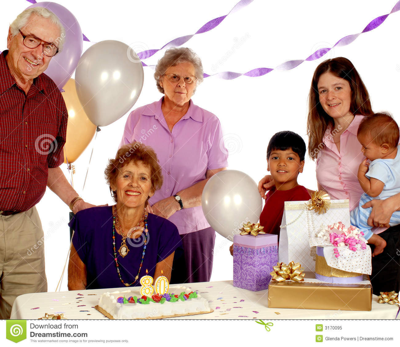 Senior Birthday Party Ideas
 Senior Birthday Party Royalty Free Stock Image