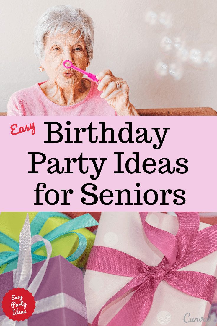 Senior Birthday Party Ideas
 100th Birthday Celebrations