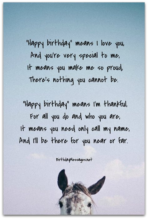 Sentimental Birthday Quotes
 Sentimental Birthday Poems Page 2