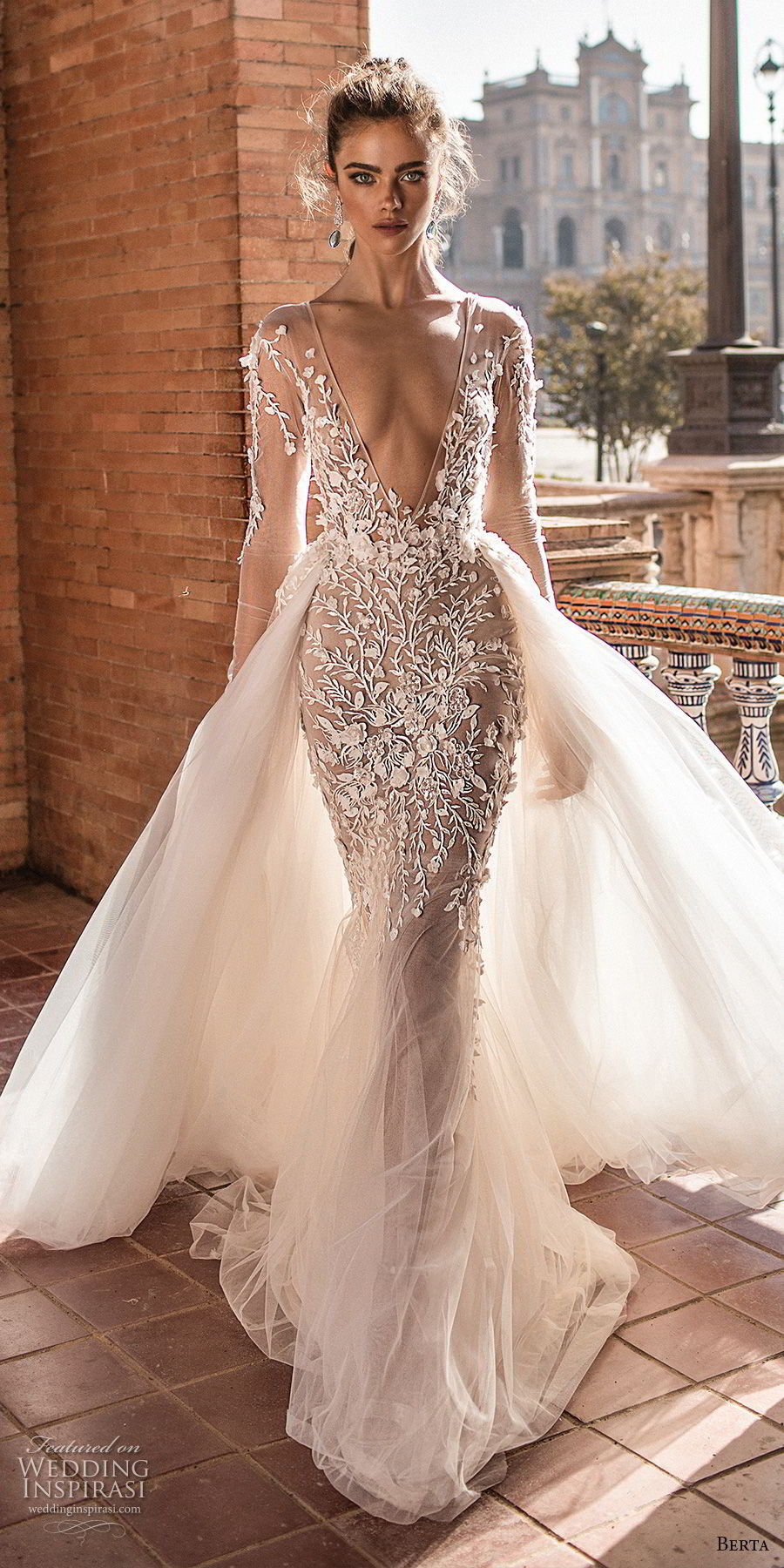 Sexy Wedding Gown
 Berta Fall 2018 Wedding Dresses crazyforus