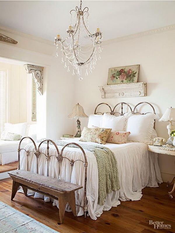 Shabby Chic Bedroom
 30 Cool Shabby Chic Bedroom Decorating Ideas For