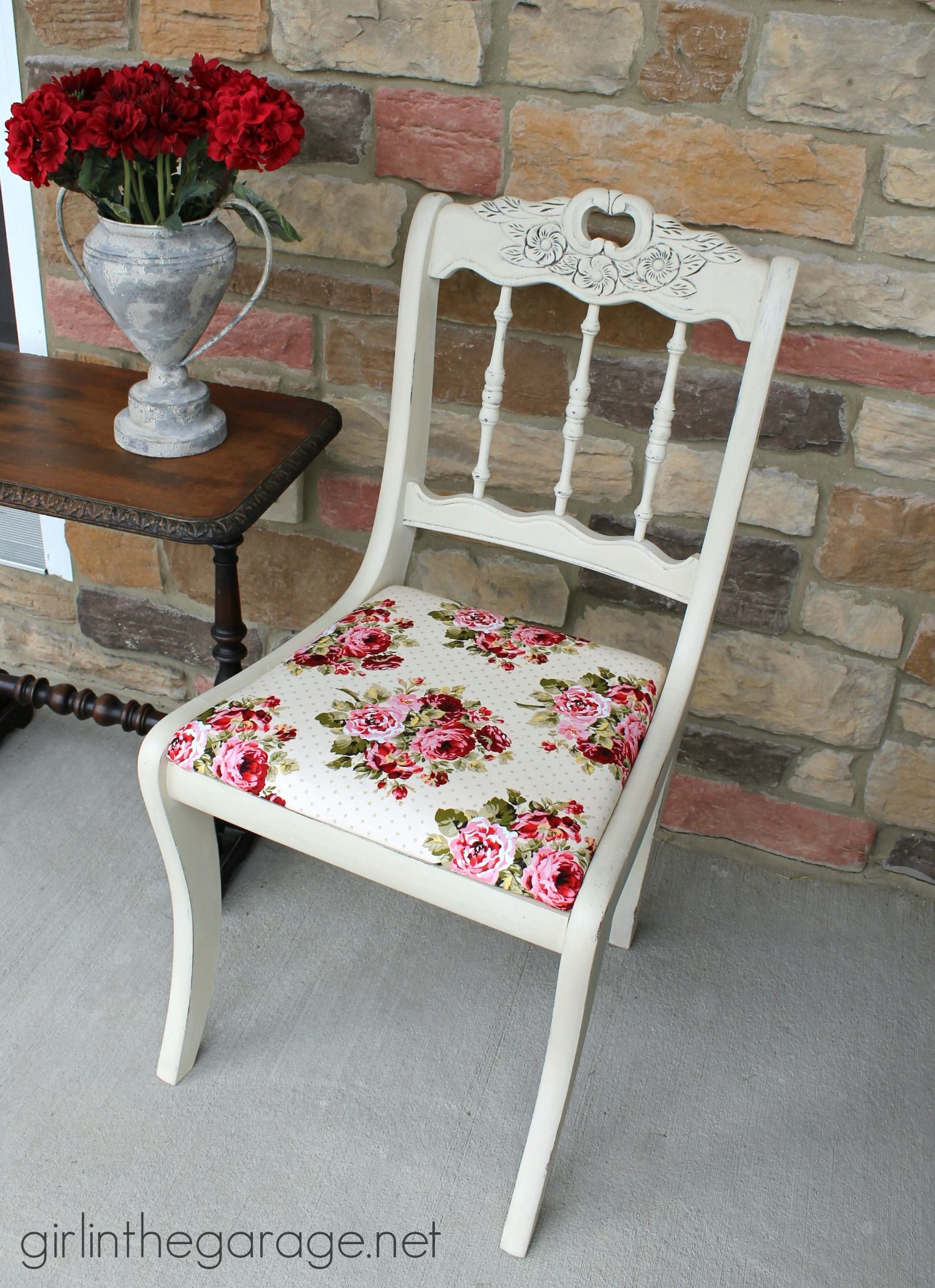 Shabby Chic Bedroom Chair
 Shabby Chic Chair Makeover