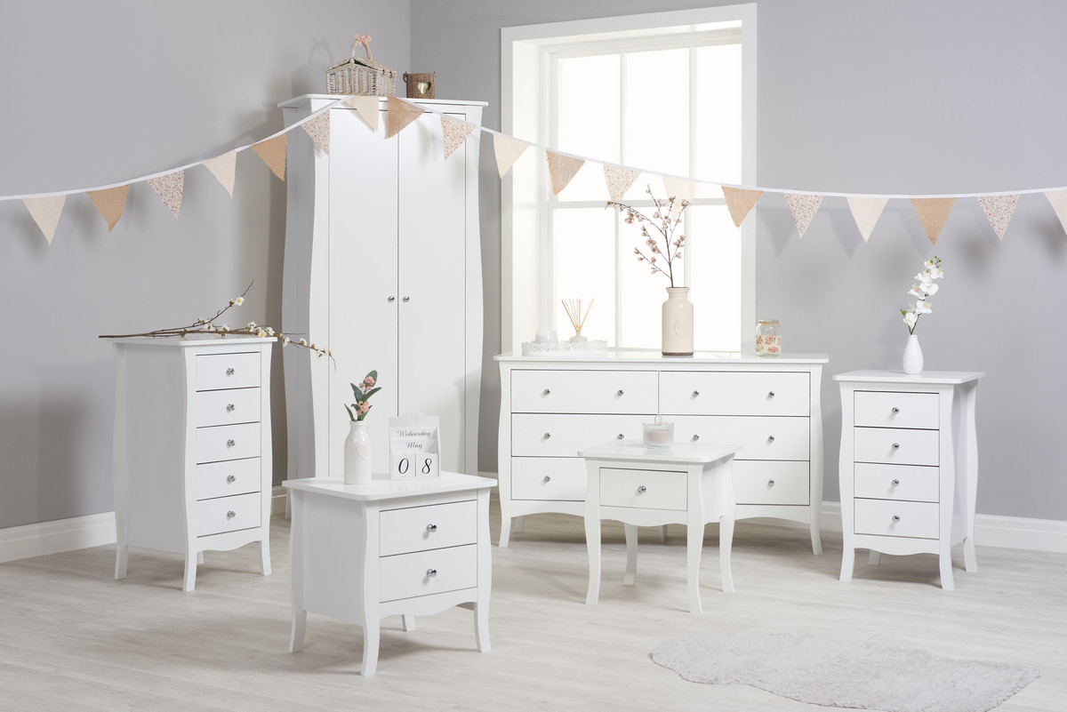 Shabby Chic Bedroom Furniture Sets
 Birlea Paris Luxury Shabby Chic Bedroom Furniture