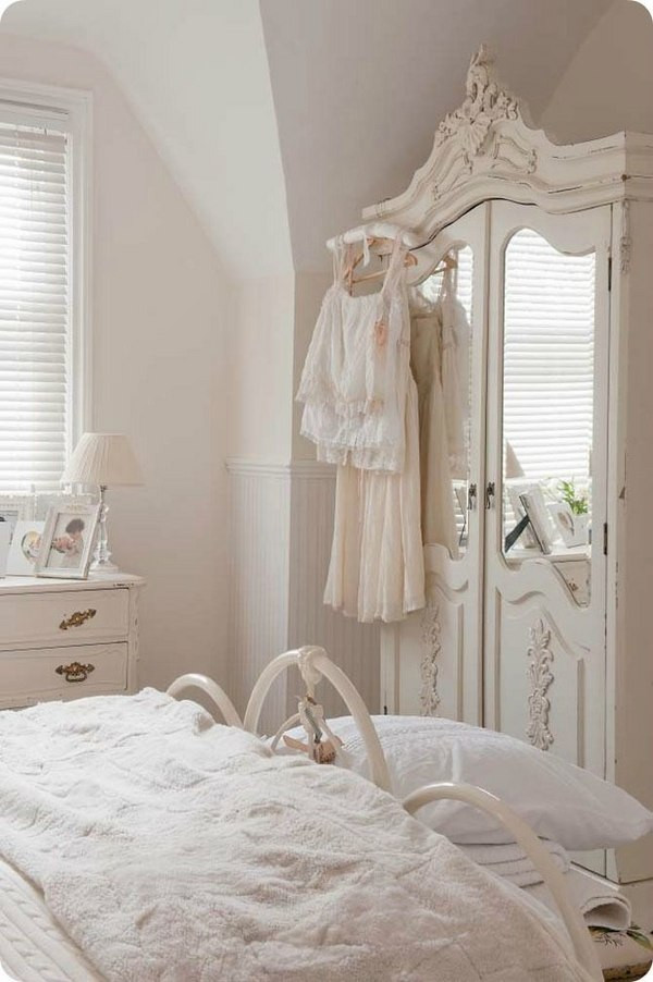 Shabby Chic Bedroom Sets
 Wardrobe armoire – 25 shabby chic ideas for a romantic bedroom