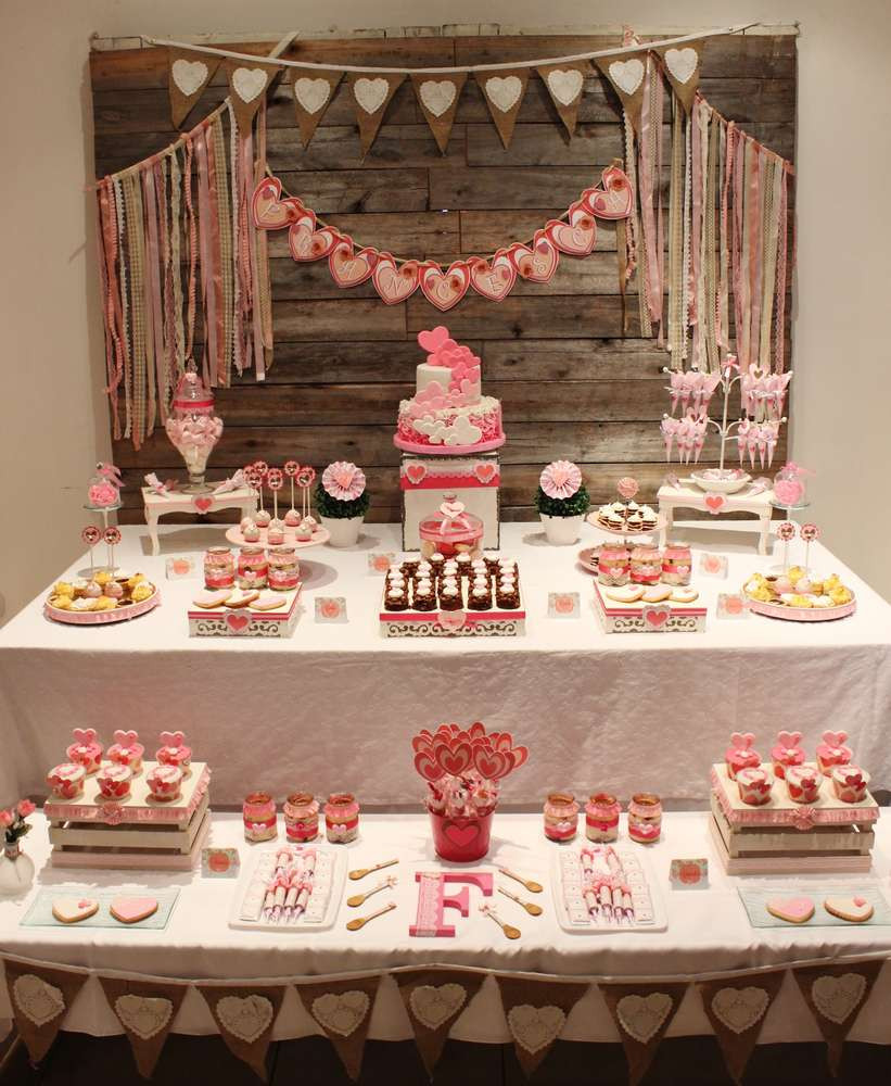 Shabby Chic Birthday Party Decorations
 Shabby chic Birthday Party Ideas 1 of 15