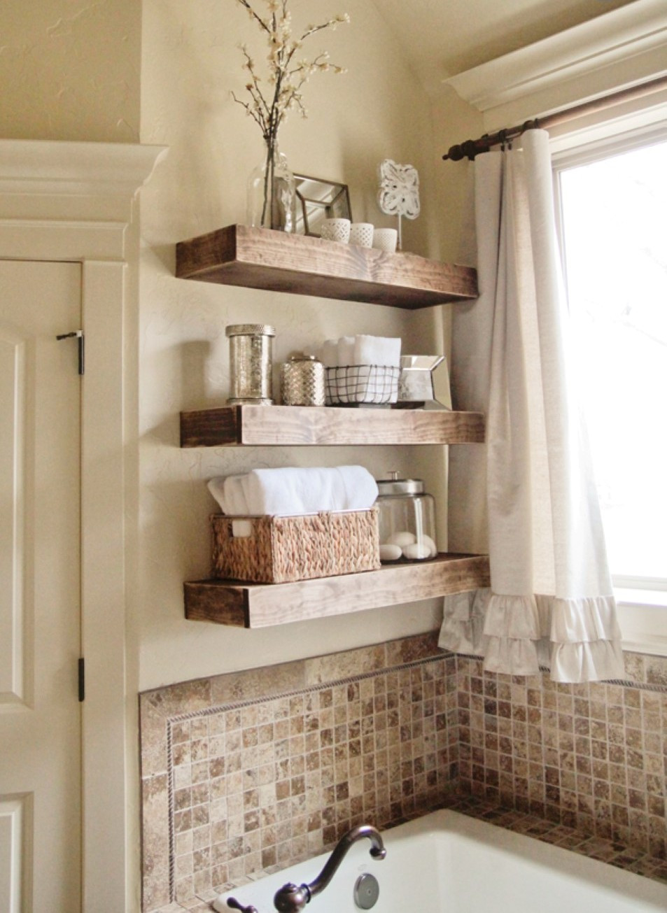 Shelves For Bathroom Wall
 Best Bathroom Wall Shelving Idea to Adorn Your Room