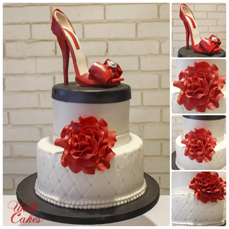 Shoe Birthday Cake
 Unik Cakes Wedding & Speciality Cakes