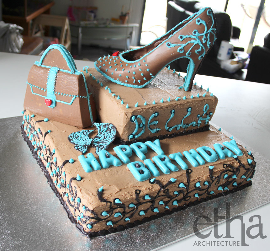Shoe Birthday Cake
 Cake