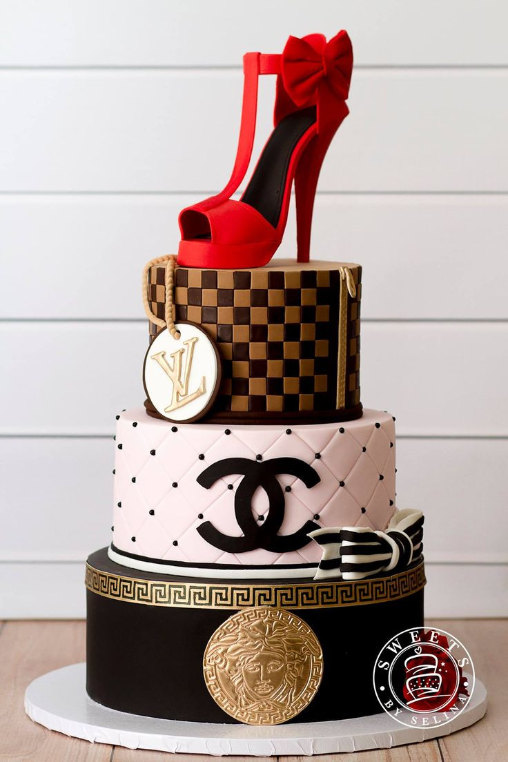 Shoe Birthday Cake
 316 best images about Cakes Bags shoes & fashion on