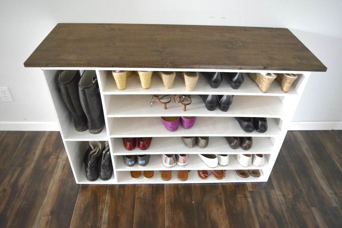 Shoe Organizer DIY
 How to make a DIY shoe organizer and rack for the closet