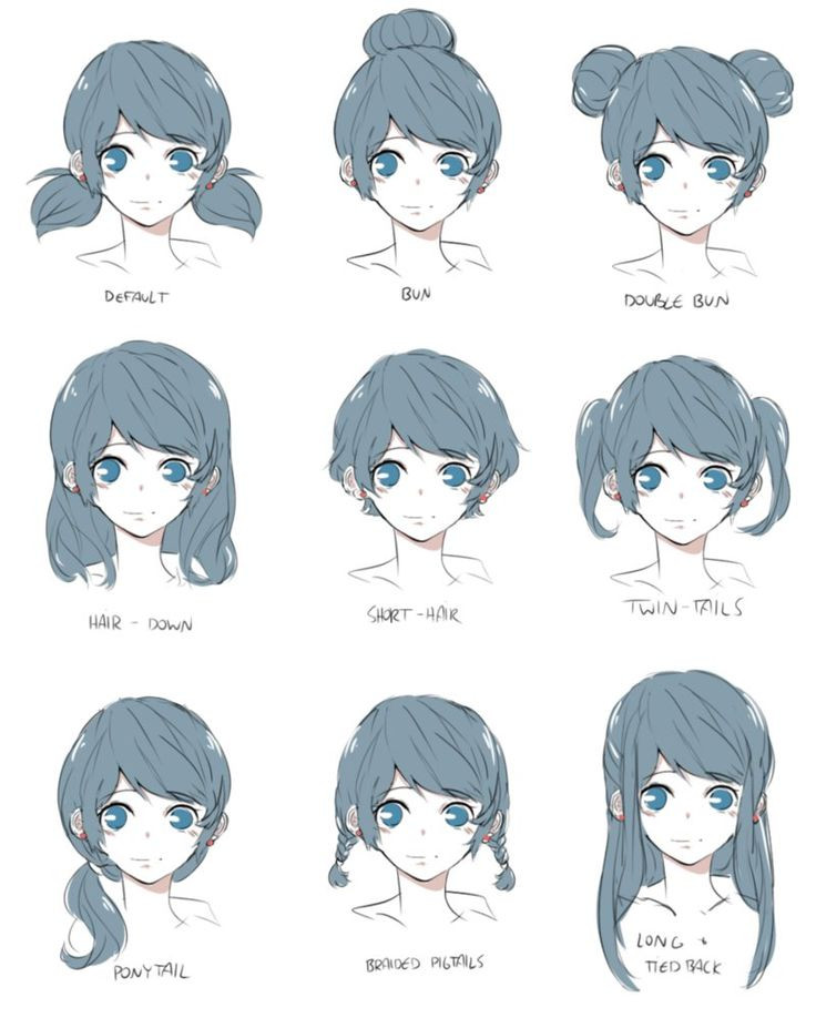 Short Anime Haircuts
 Anime Hairstyles for OC s Polyvore