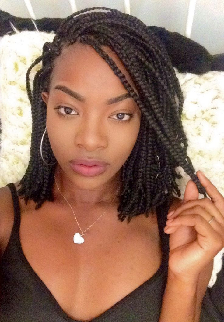 Short Braid Hairstyles
 Short Box Braids For Black Women