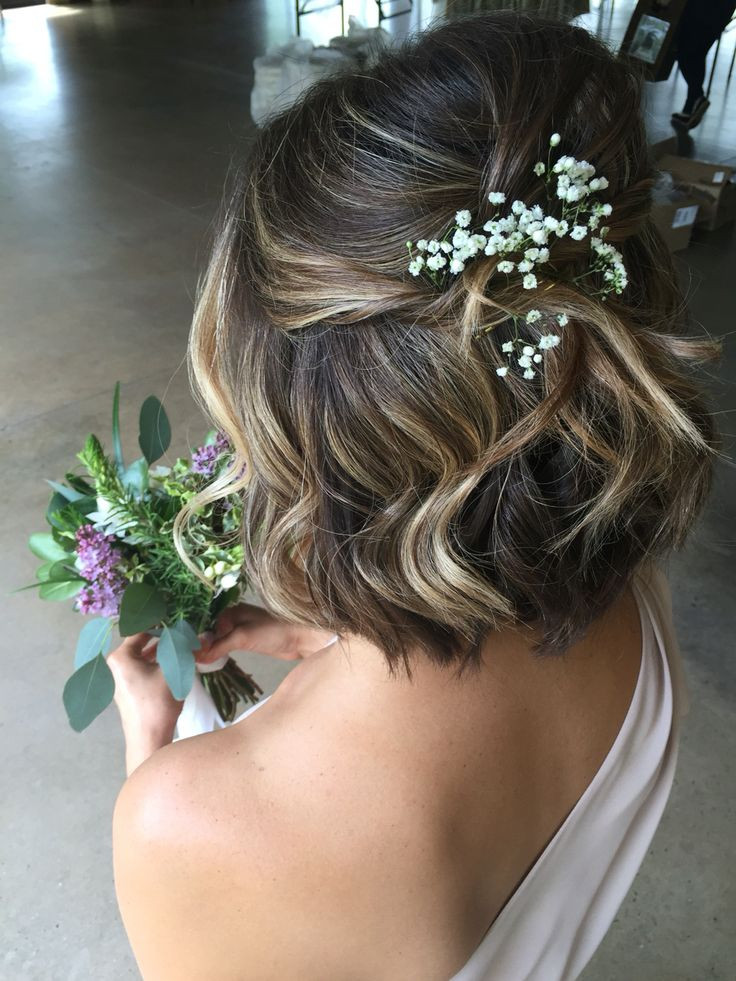 Short Bridesmaids Hairstyles
 23 Most Glamorous Wedding Hairstyle for Short Hair