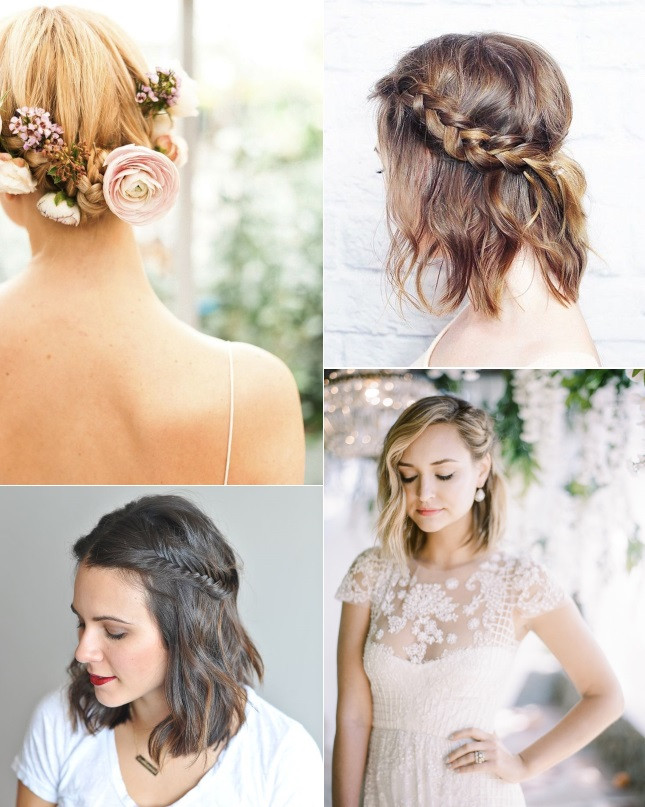 Short Bridesmaids Hairstyles
 9 Short Wedding Hairstyles For Brides With Short Hair