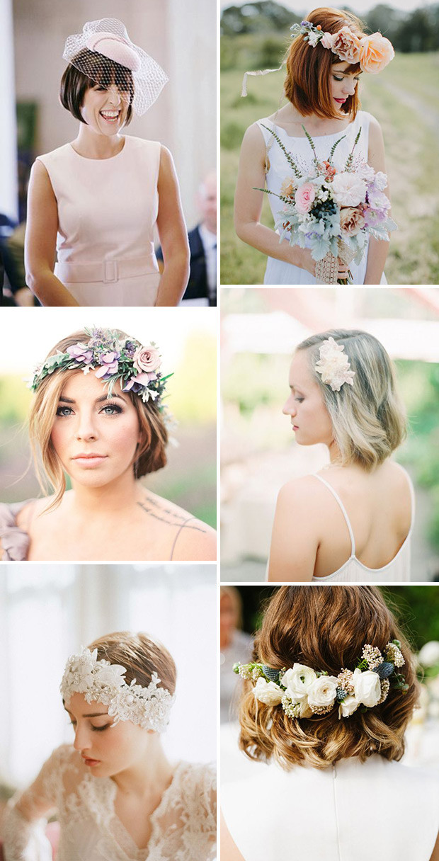 Short Bridesmaids Hairstyles
 Short & Stylish 18 Short Hairstyles for Brides