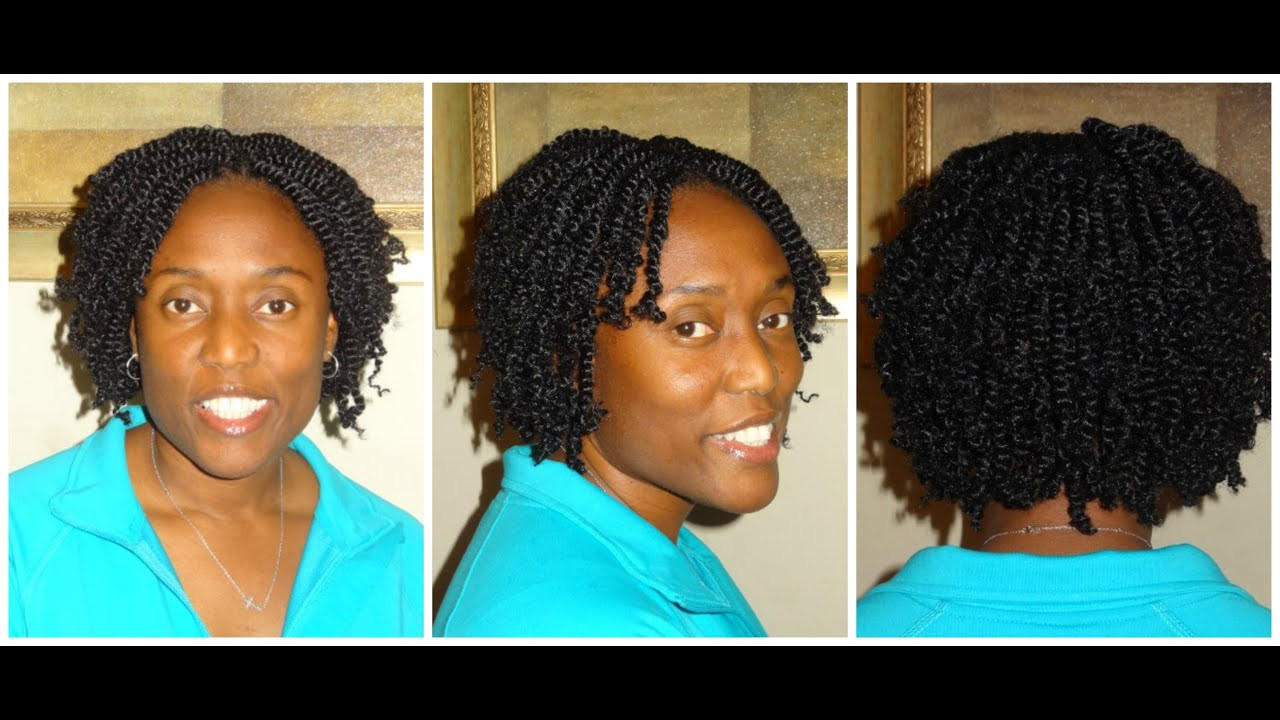 Short Crochet Twist Hairstyles
 Short Nubian Crochet Twist