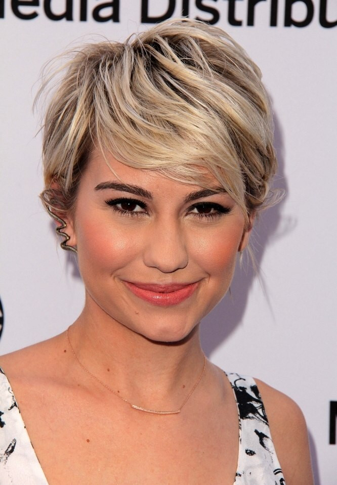 Short Crop Hairstyles
 Chelsea Kane s pixie