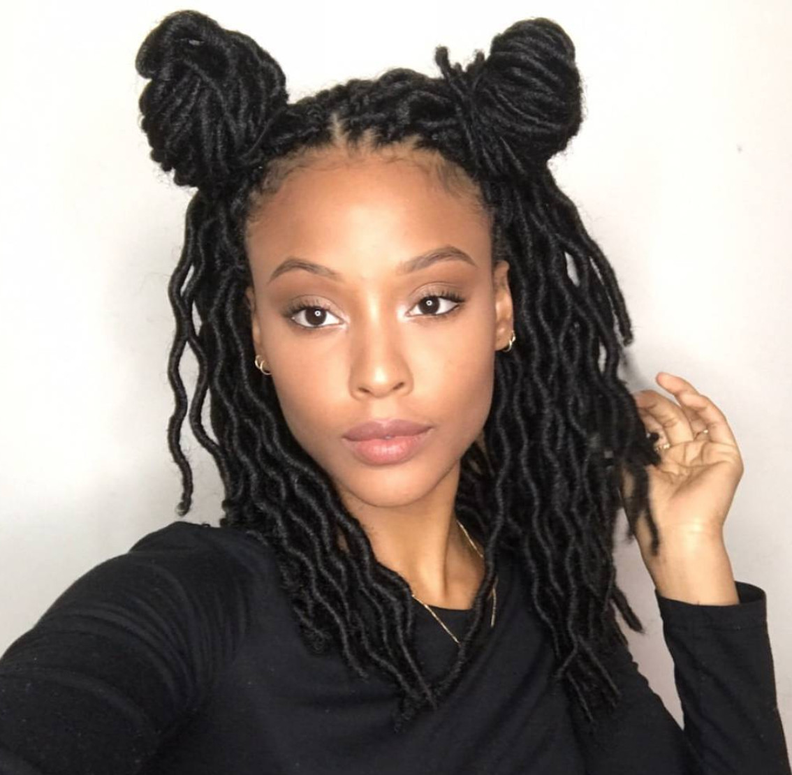 Short Loc Hairstyles
 35 Short Faux Locs and Protective Goddess Locs Styles