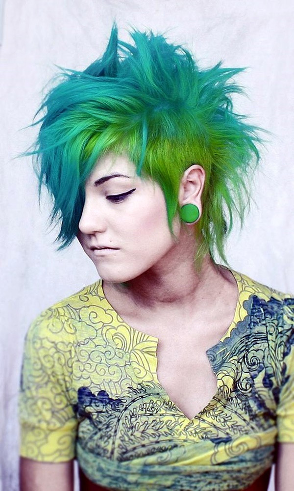 Short Punk Haircuts
 45 Short Punk Hairstyles and Haircuts that have spark to ROCK