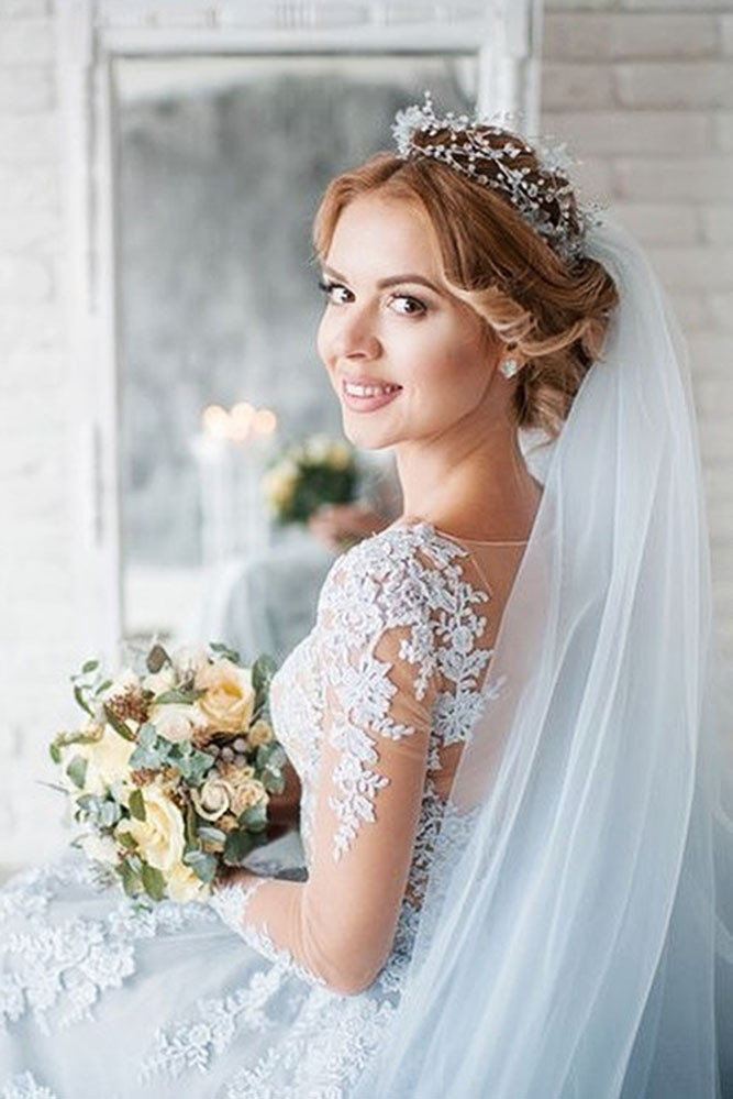 Short Wedding Hair With Veil
 36 Wedding Hairstyles With Veil – My Stylish Zoo