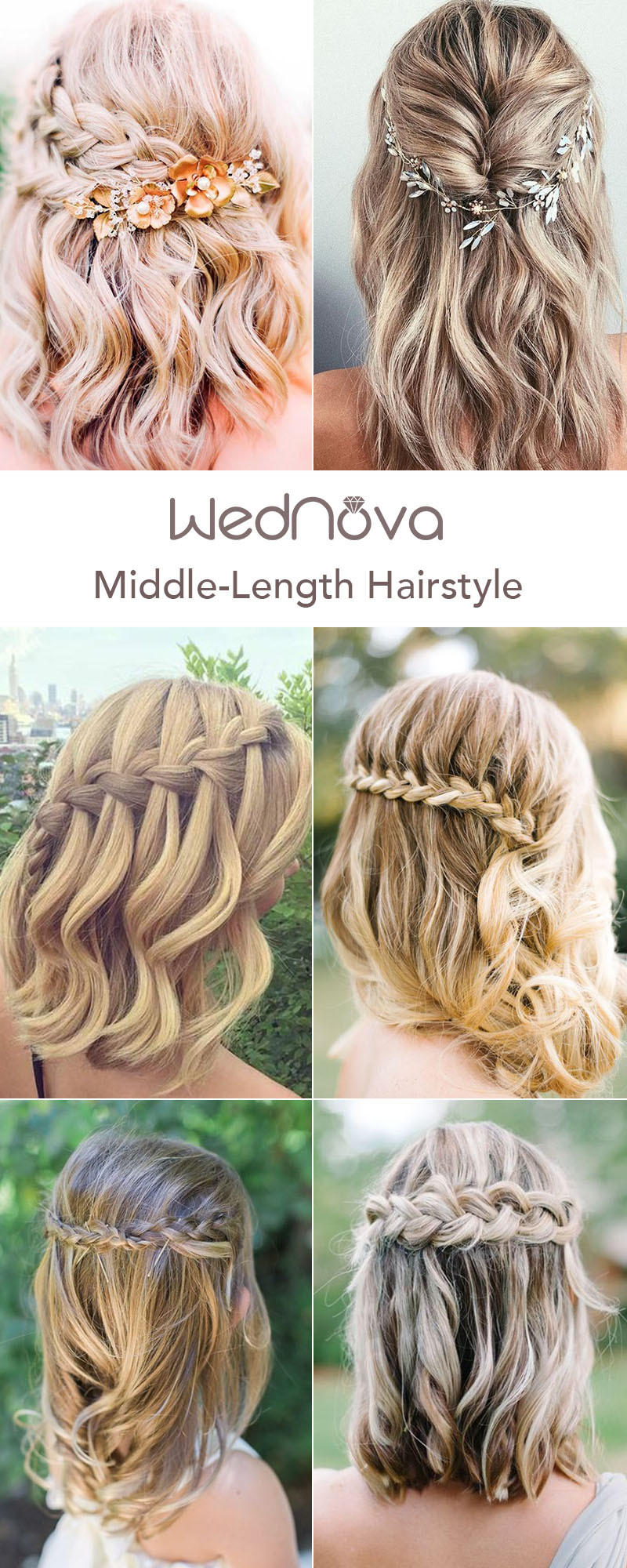 Shoulder Length Bridesmaid Hairstyles
 48 Easy Wedding Hairstyles Best Guide for Your Bridesmaids