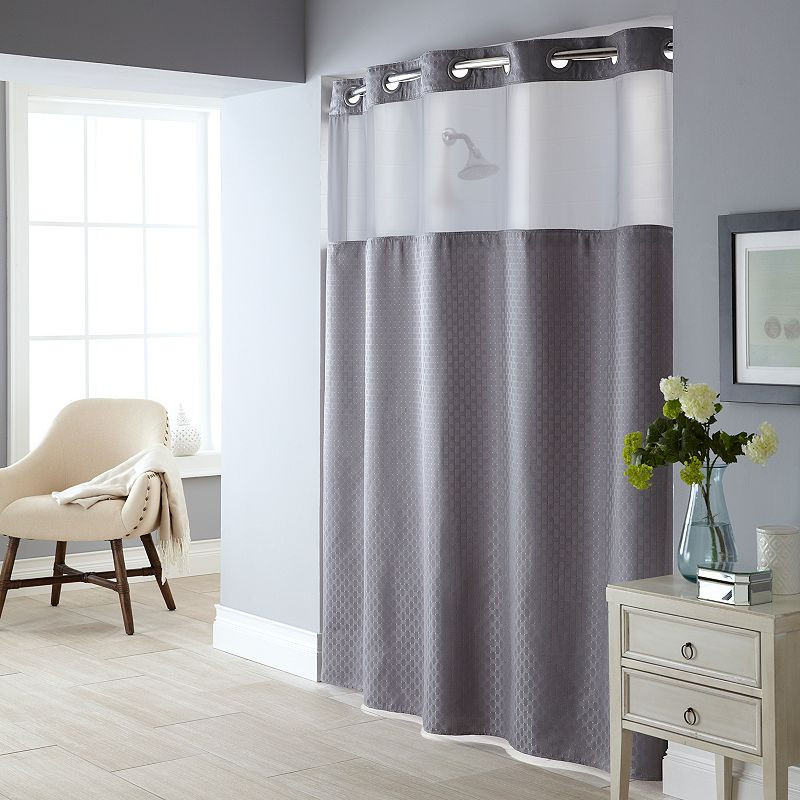 Shower Curtain For Gray Bathroom
 Grey Shower Curtain