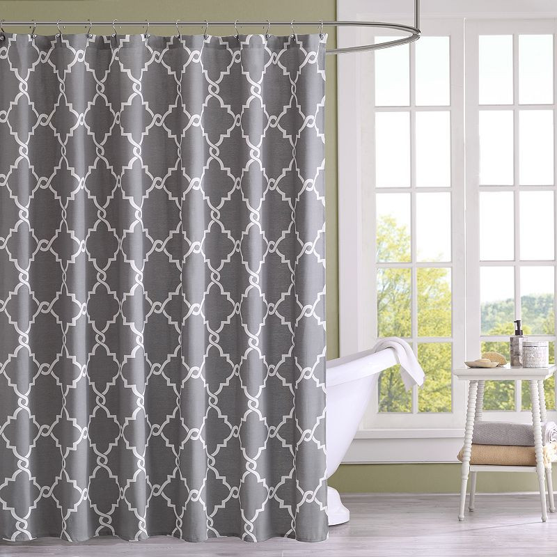 Shower Curtains For Grey Bathroom
 Grey Shower Curtain